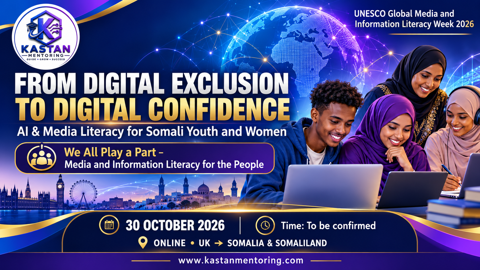 From Digital Exclusion to Digital Confidence: AI and Media Literacy for Somali Youth and Women
