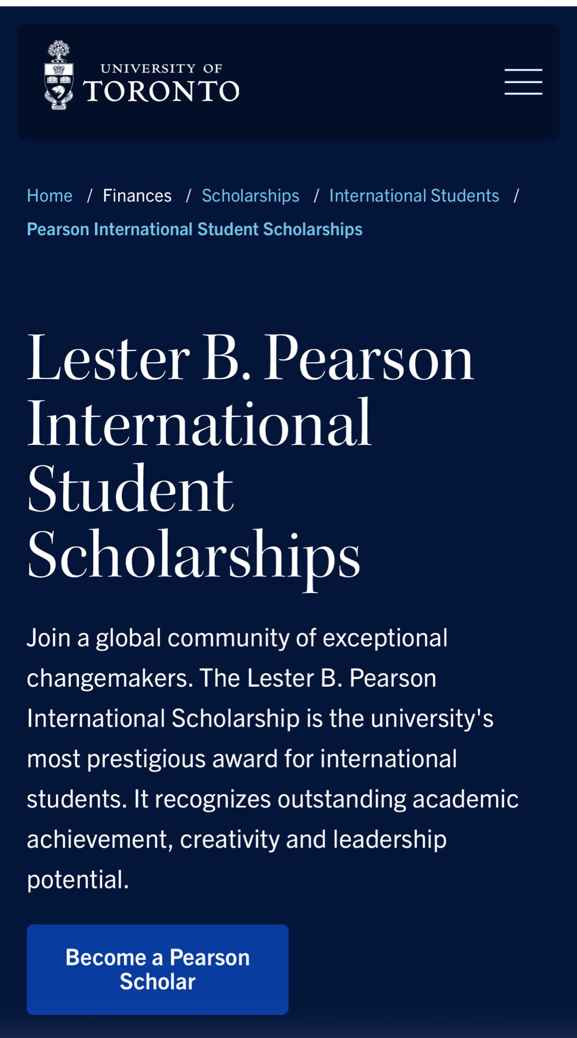 🇨🇦 LESTER B. Pearson Canada